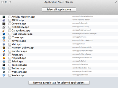 Application State Cleaner